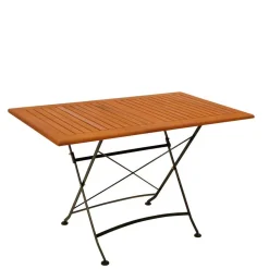 Gartentisch & Armlehnstühle klappbar - Pascarla (fünfteilig)