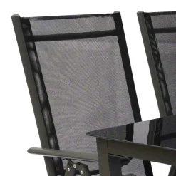 Gartentisch Gruppe in modernem Design - Everest (siebenteilig)