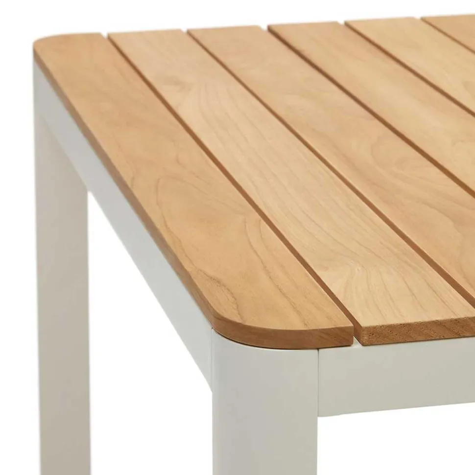 Gartentisch mit Teakholz-Tischplatte - Price