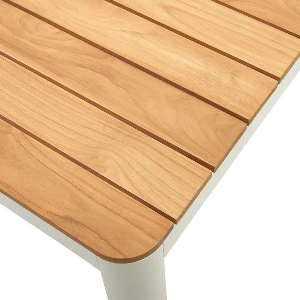 Gartentisch mit Teakholz-Tischplatte - Price