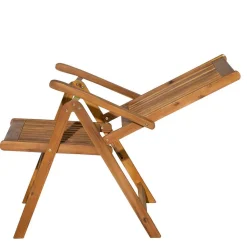 Gartentisch und vier Klappstühle - Antigrus (fünfteilig)