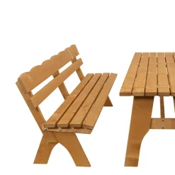 Gartentischgruppe Brixen aus Kiefer massiv (dreiteilig)