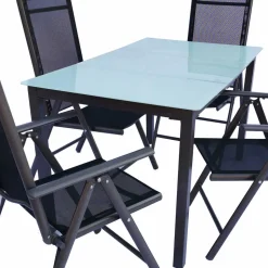 Gartentisch-Gruppe modern - Scolari (fünfteilig)