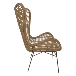 Geflecht Rattansessel in Naturfarben - Surin