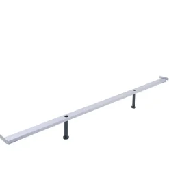 Geöltes Bett in Braun Nussbaumholz - Rovigo