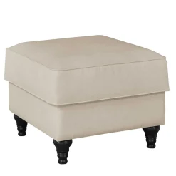 Gepolsterter Hocker im Vintage Landhaus Look - Merandes