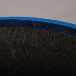 Gepolsterter Hocker in Blau & Gold - Chasmarin