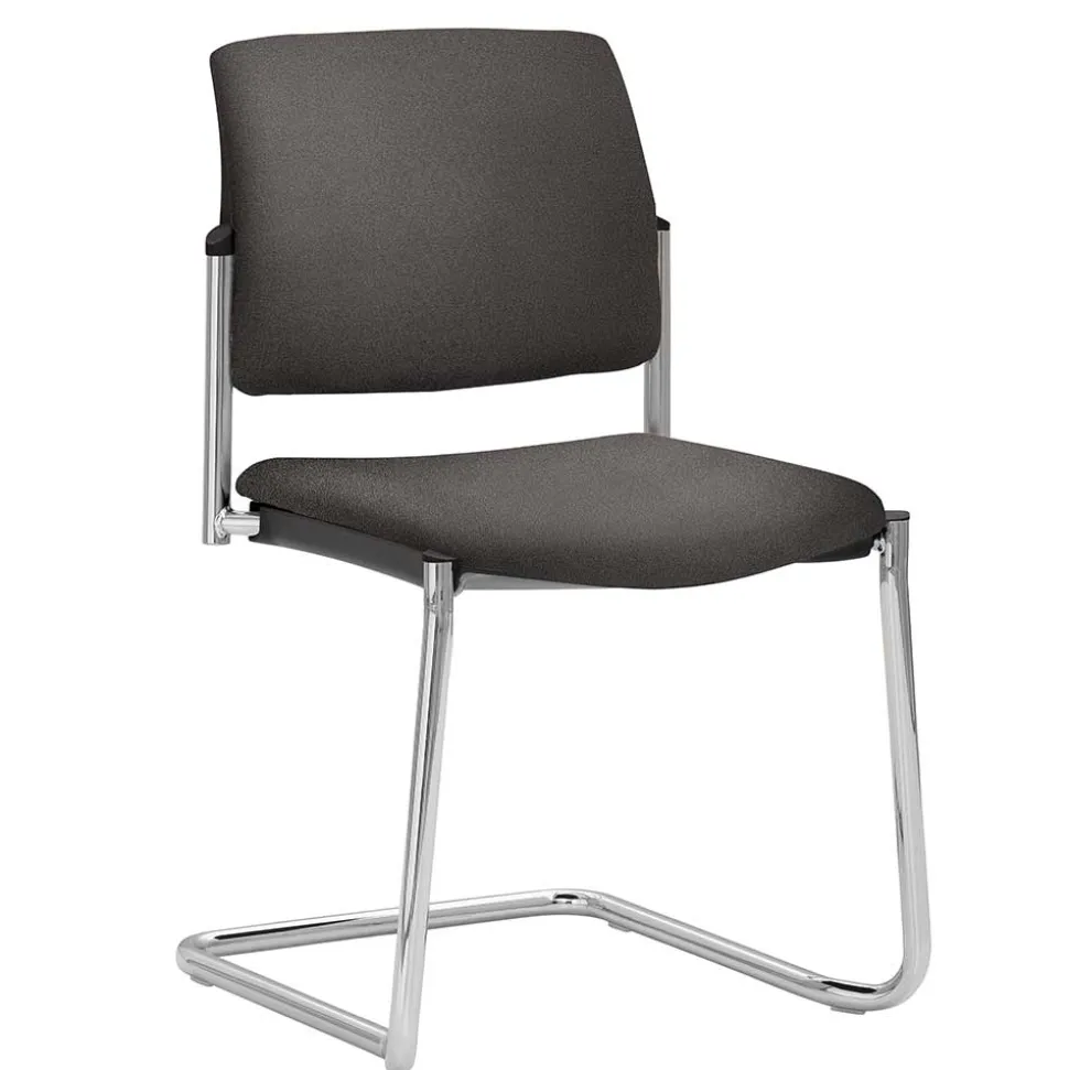 Gepolsterter Konferenzsstuhl stapelbar - Bultino