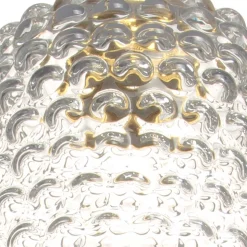 Glas Pendelleuchte in Transparent - Ranito