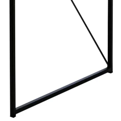 Glasschreibtisch aus Schwarzglas - Pathos