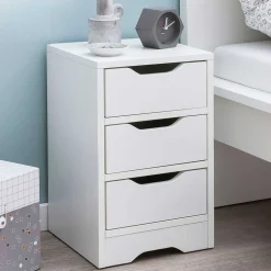 Günstige Nachtkommode mit drei Schubladen - Jian