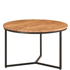 Günstiger Couchtisch aus Akazie Massivholz - Tsinaton