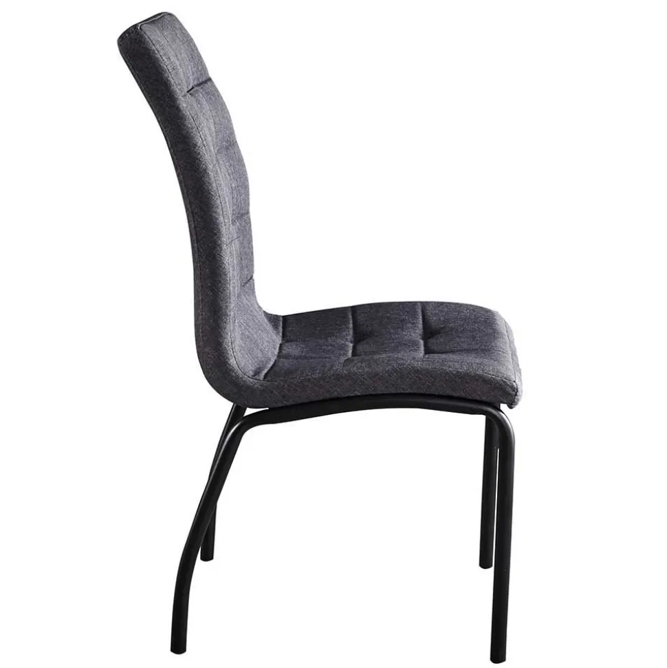 Günstiger Esstisch & 4 Polsterstühle - Luke (fünfteilig)