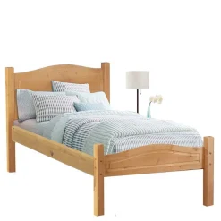 Günstiges Holzbett aus Massivholz Kiefer - Verwego