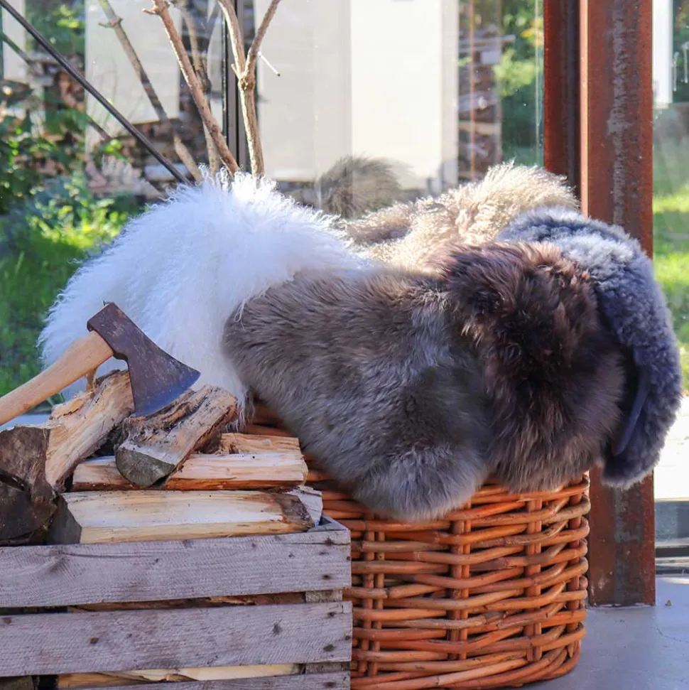 Graubraunes Fell Schaffell - Progressive