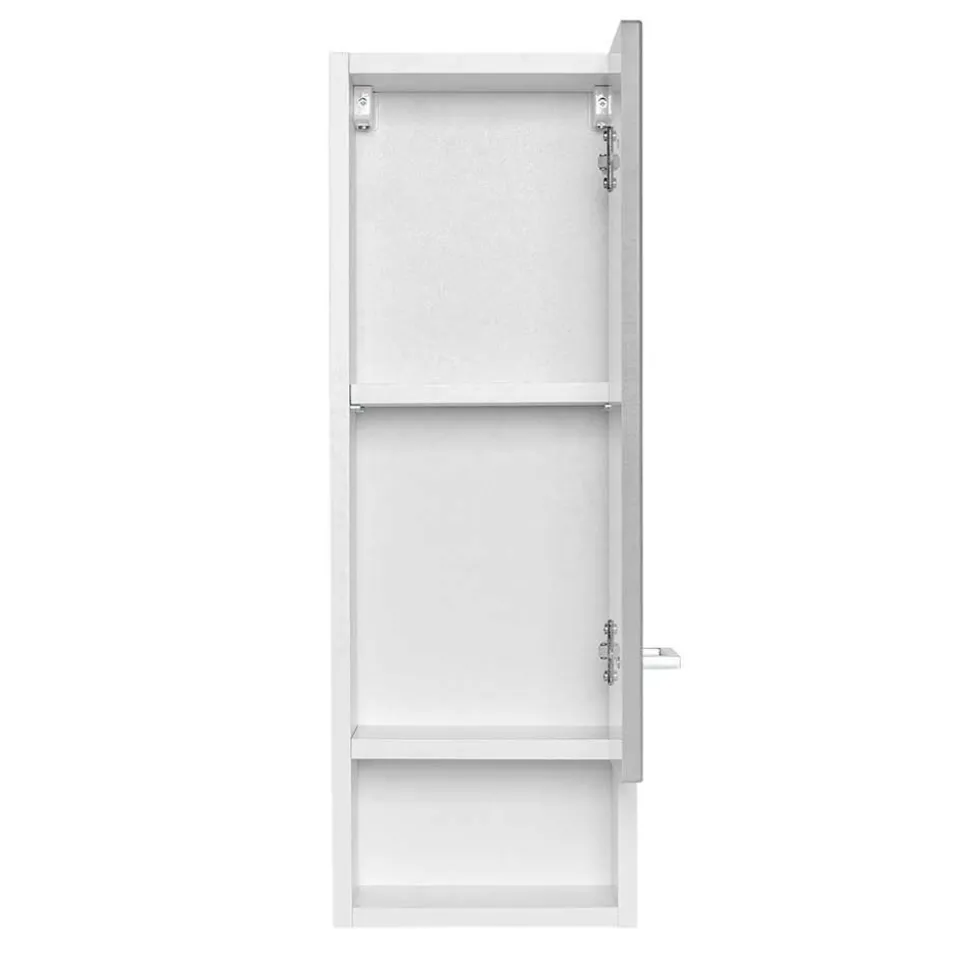 Graue Möbel Zusammenstellung fürs Bad - Girios (fünfteilig)