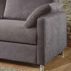 Graue Schlafcouch in drei Breiten - Jaxon