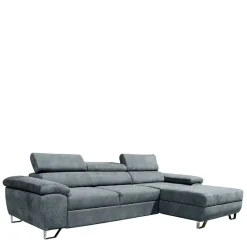 Graue Sofaecke mit Schlaffunktion - Quartia