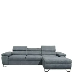 Graue Sofaecke mit Schlaffunktion - Quartia