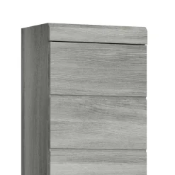 Grauer Hängeschrank mit Tür und Fach - Baloon