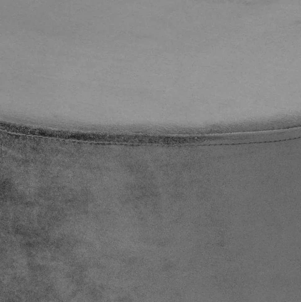 Grauer Hocker mit 55 cm Durchmesser - Marina