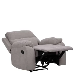 Grauer Sessel mit Taschenfederkern - Extrados