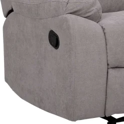 Grauer Sessel mit Taschenfederkern - Extrados