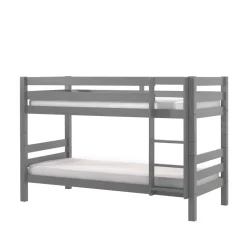 Graues Stockbett Etagenbett in drei Höhen - Vadromo