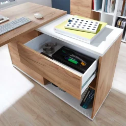 Große Büro Einrichtung komplett - Situatica (vierteilig)