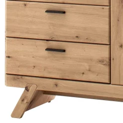 Große Design Kommode mit Türfach - Larinca