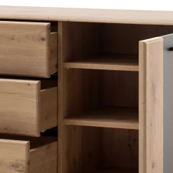 Große Design Kommode mit Türfach - Larinca