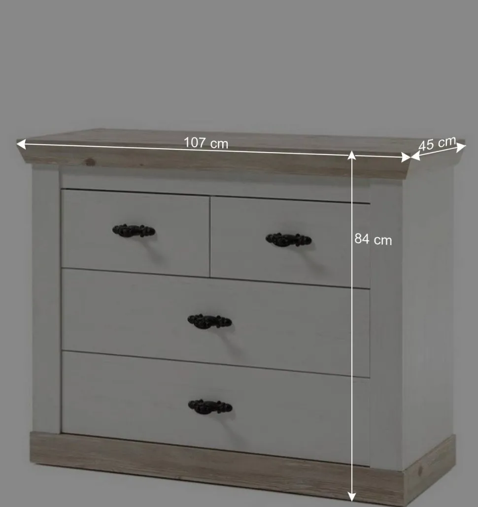 Große Flur Einrichtung Set - Nedita I (fünfteilig)