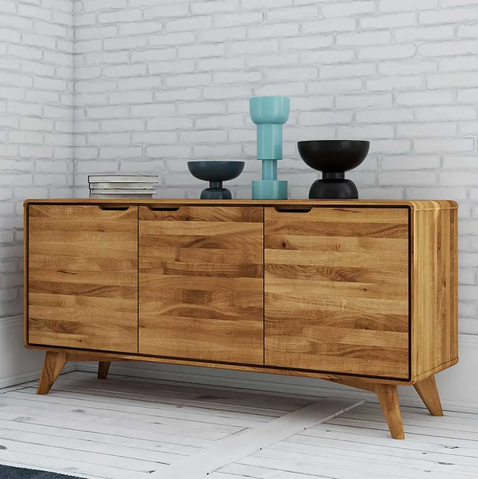 Große Holzkommode mit 3 Türen - Eavy