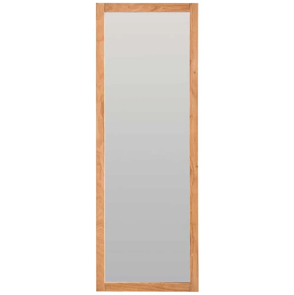 Großer Dielen Spiegel mit Holzrahmen - Mulcian