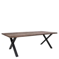 Großer Esszimmertisch aus Eiche Rauchfarben - Isabelon