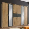 Großer Kleiderschrank 270 cm mit acht Türen - Ayla