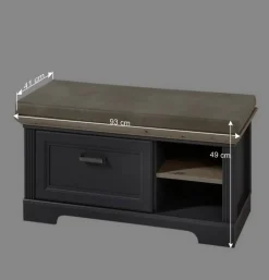 Großes Flurmöbel Set Landhaus - Thumbs (fünfteilig)