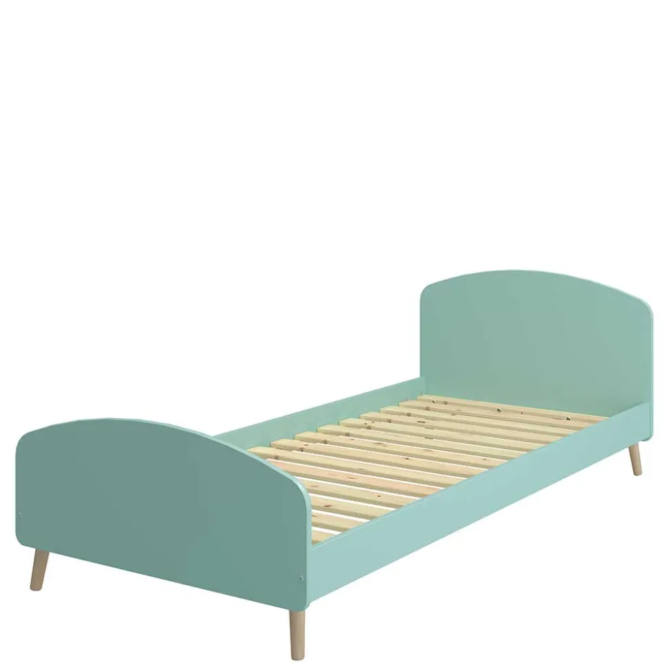 Großes Kinderbett in Mint & Eiche - Vrespa