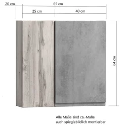 Großes Möbelset Badeinrichtung - Mia (fünfteilig)