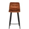 Halbhoher Barstuhl mit 65 cm Sitzhöhe - Naharas (2er Set)