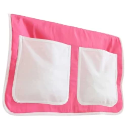 Halbhohes Kinder Spielbett in Kiefer Natur - Duane