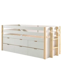 Halbhohes Kinderbett als Kojenbett - Sharky