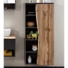 Halboffener Badschrank in Wildeiche Optik - Breznia