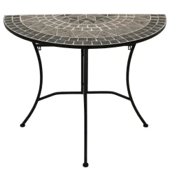 Halbrunder Balkontisch & Stühle - Tasmania (dreiteilig)