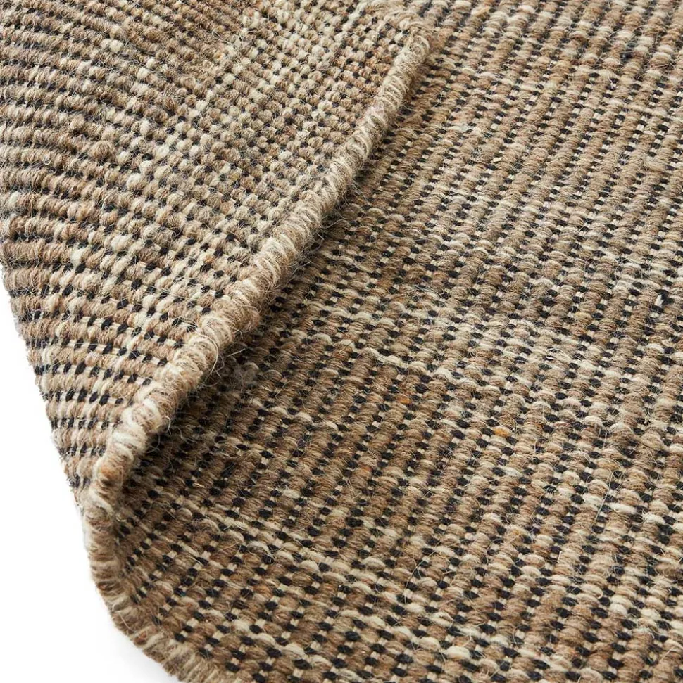 Handgearbeiteter Teppich in Naturtönen - Iljona