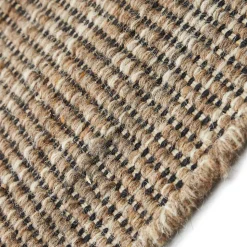 Handgearbeiteter Teppich in Naturtönen - Iljona