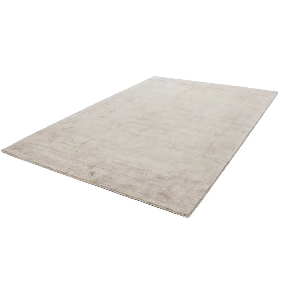 Handgefertigter Teppich in Creme und Taupe - Tobarida