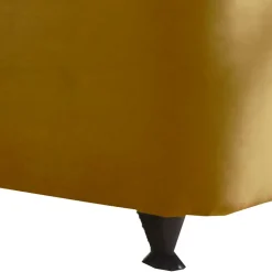 Hellbrauner Wohnzimmersessel aus Velours - Zynadon