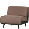 Hellbraunes Modulsofa-Element aus Boucle - Nyons