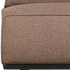 Hellbraunes Modulsofa-Element aus Boucle - Nyons